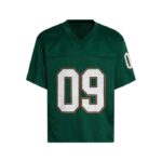 Green 09 Mesh Football Jersey