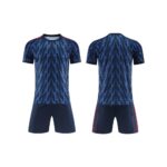 Printed Short Sleeve Soccer Uniform Set