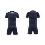Dark Navy Short‑Sleeve Soccer Jersey Set