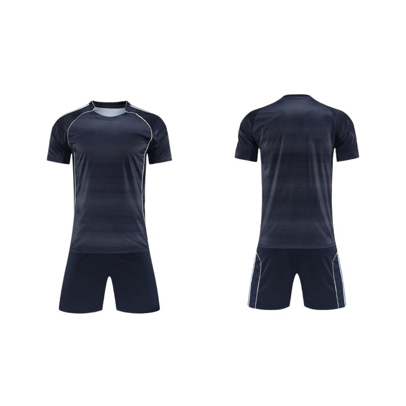 14-8.jpg Dark Navy Short‑Sleeve Soccer Jersey Set - Image 1