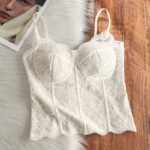 Floral Lace Corset Style Cami Top