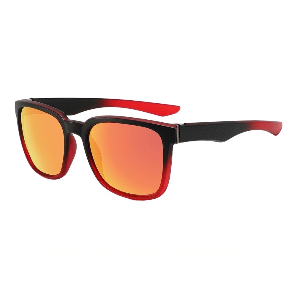 6-7-1.jpg Square Red?Black Gradient Frame Mirror Lens Sunglasses - Image 1