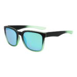Square Gradient Frame Mirrored Lens Sunglasses